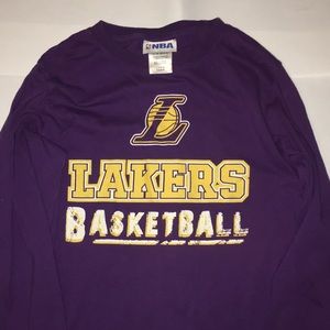 LA Lakers Long-Sleeve basketball shirt